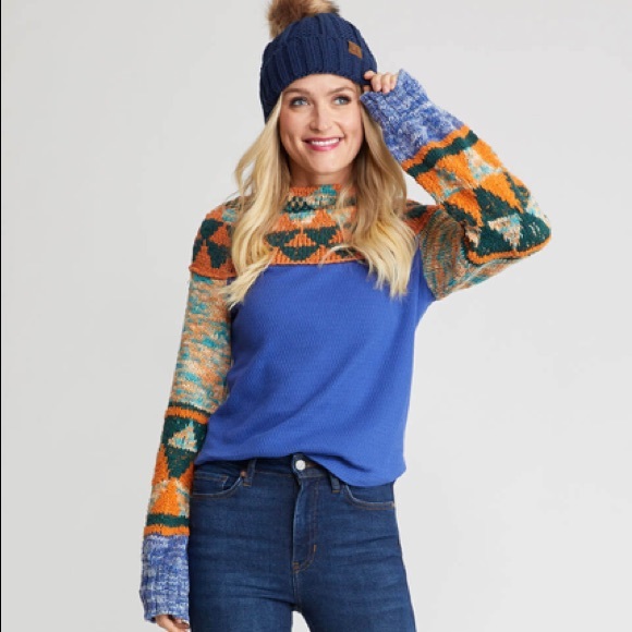 NWT Free People Swit the Small Stuff Therm/Sweater - Picture 8 of 14